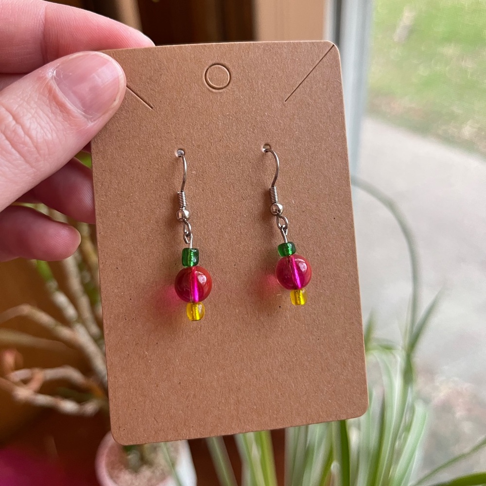 Multicolor Beaded Earrings
